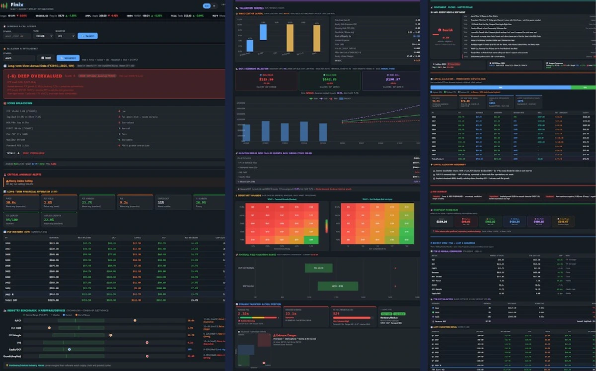 QuantSight Pro fintech stock screening platform