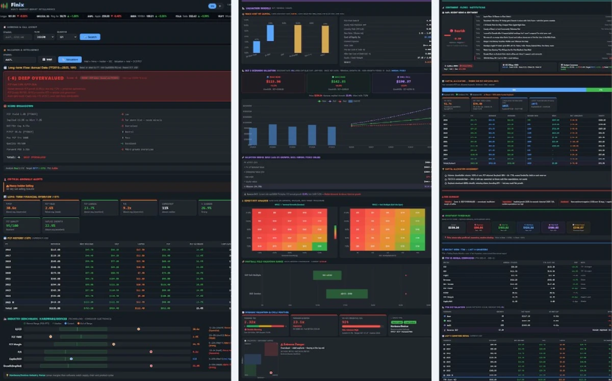 QuantSight Pro fintech stock screening platform